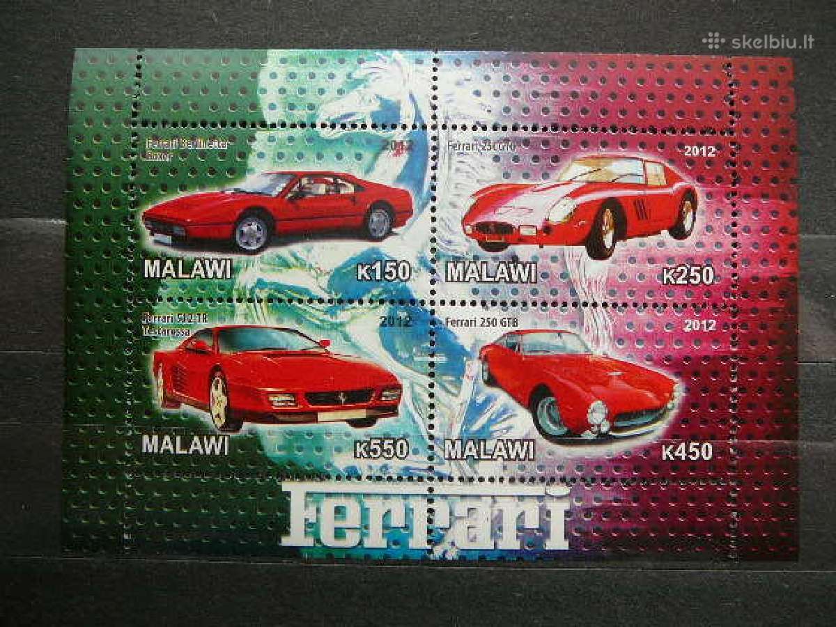 Automobiliai Ferrari svarus g566a