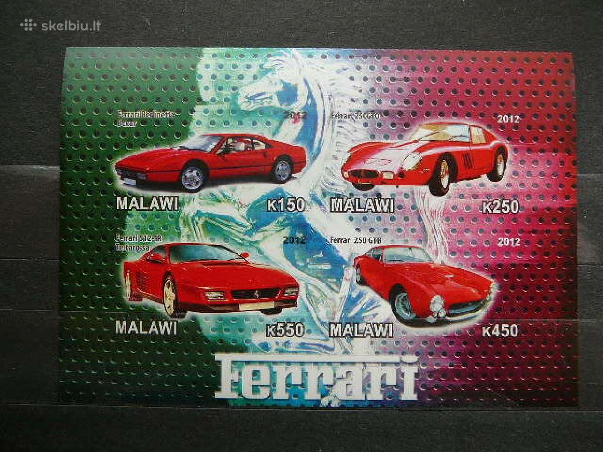 Automobiliai Ferrari svarus g566b