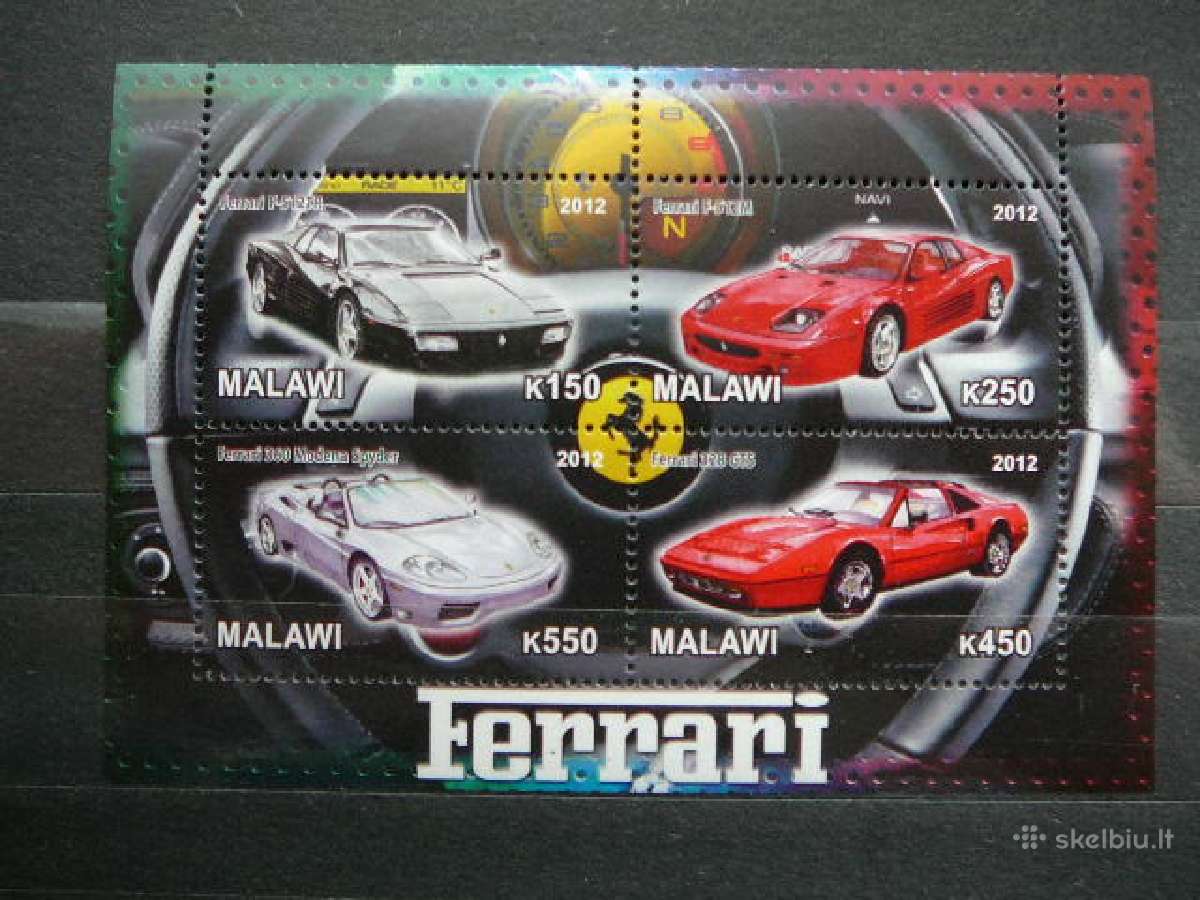 Automobiliai Ferrari svarus g567a