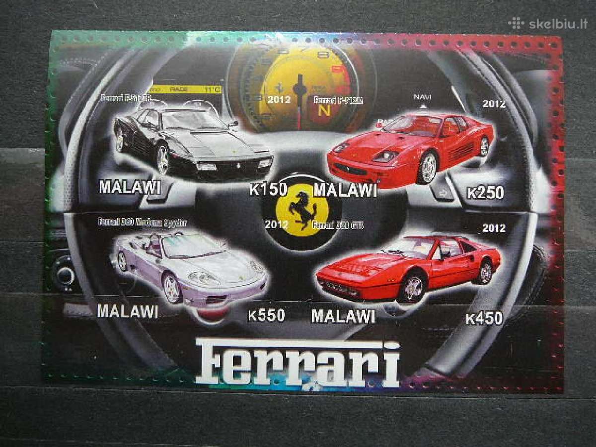 Automobiliai Ferrari svarus g567b