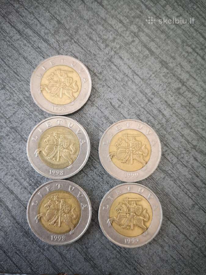 Parduodami banknotai: Litai, centai - nuotraukos Nr. 2