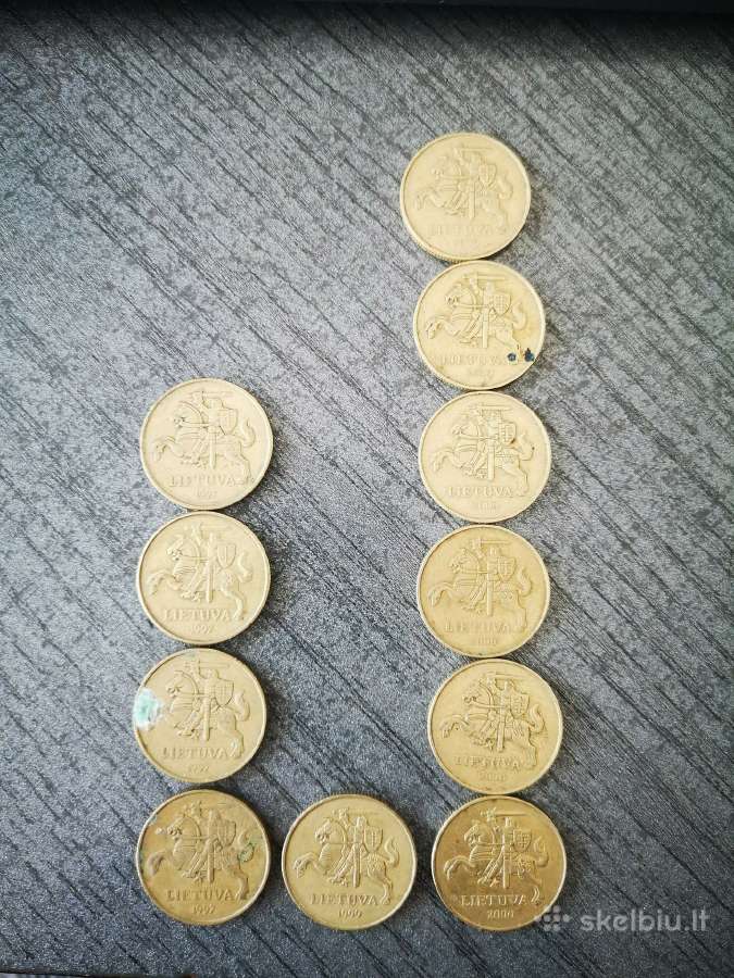 Parduodami banknotai: Litai, centai - nuotraukos Nr. 5