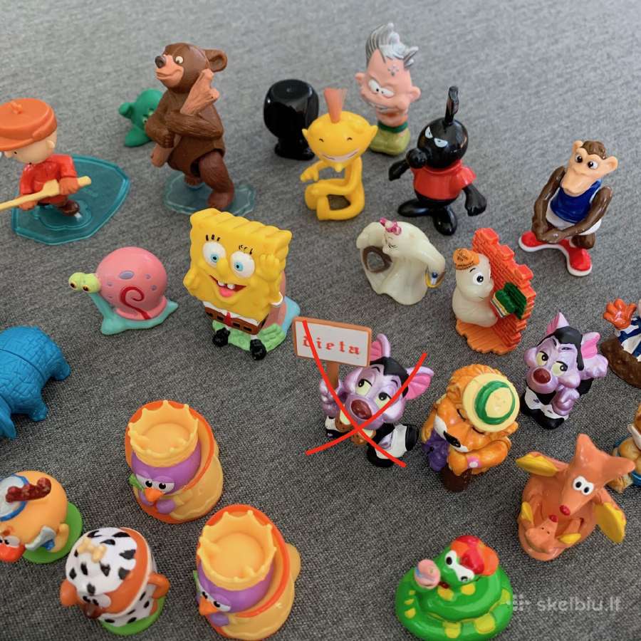 57 vnt. Kinder Surprise figūrėlių - nuotraukos Nr. 2