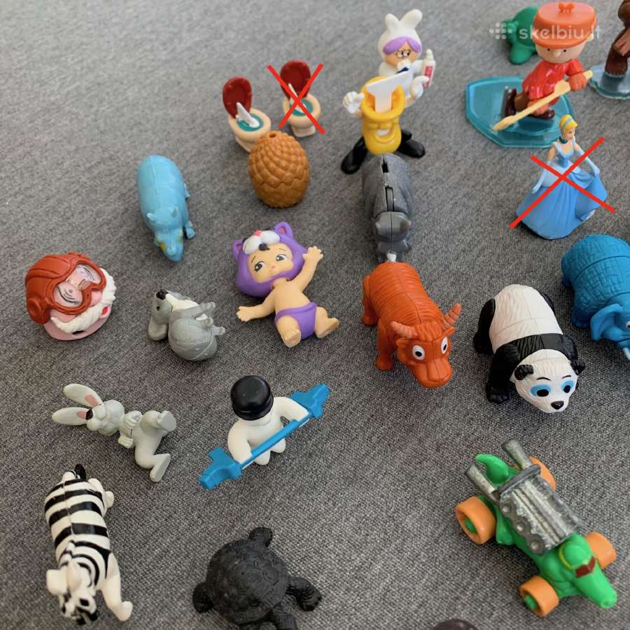 57 vnt. Kinder Surprise figūrėlių - nuotraukos Nr. 3