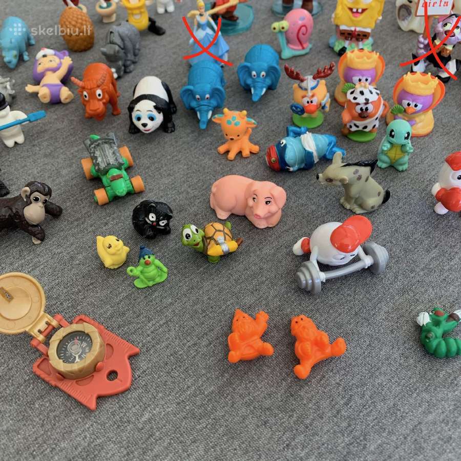 57 vnt. Kinder Surprise figūrėlių - nuotraukos Nr. 4