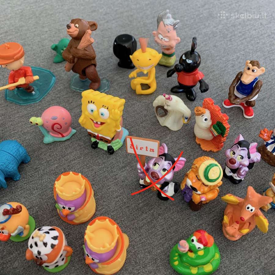 Kinder Surprise figūrėlių kolekcija - nuotraukos Nr. 2