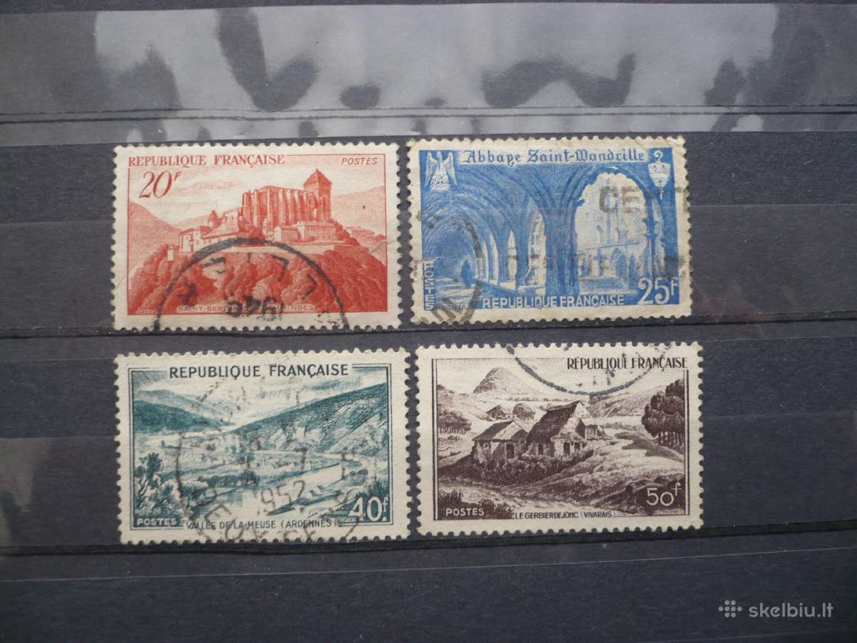 1949 m. Nauji pašto štampai