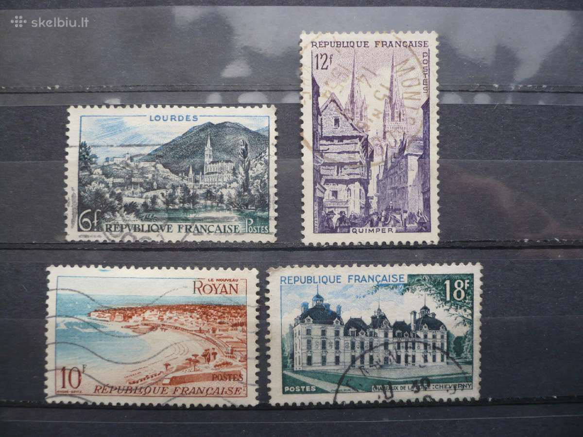 1954 m. Nauji pašto zenklai