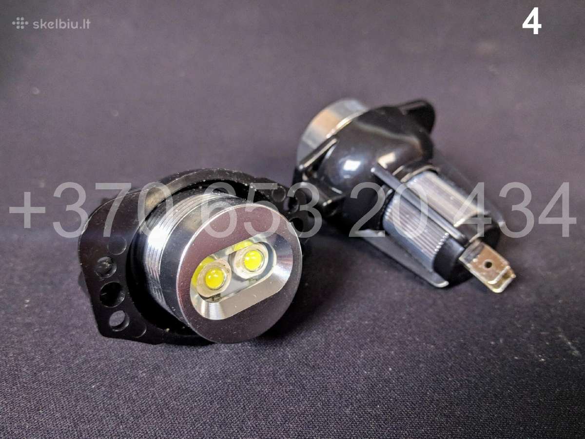 Bmw LED Markeriai Angel Eyes lemputės E90 E60 E39 - nuotraukos Nr. 14