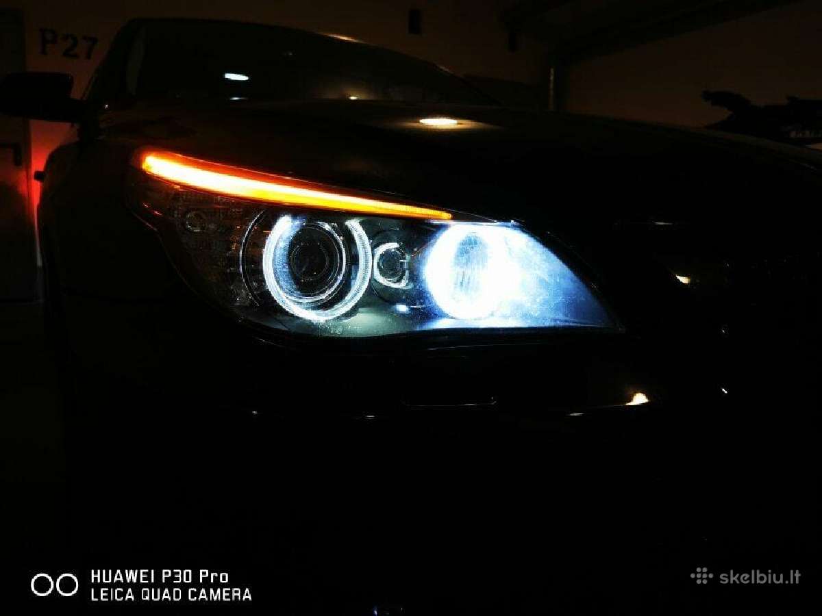 Bmw LED Markeriai Angel Eyes lemputės E90 E60 E39 - nuotraukos Nr. 12