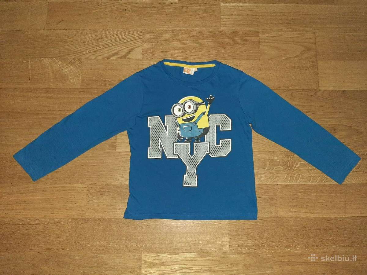 Mėlyna bliuskute Nyc su pimpačkiuku 140 dydis