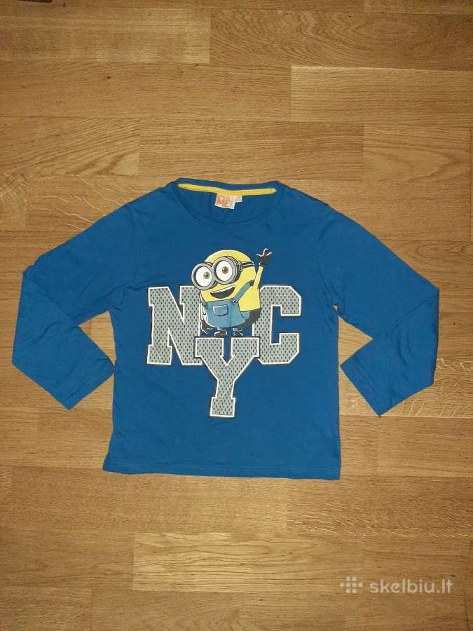 Mėlyna bliuskute Nyc su pimpačkiuku 140 dydis - nuotraukos Nr. 4