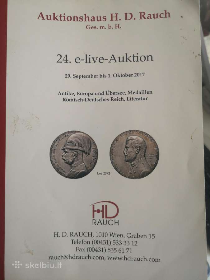 Aukciono katalogas