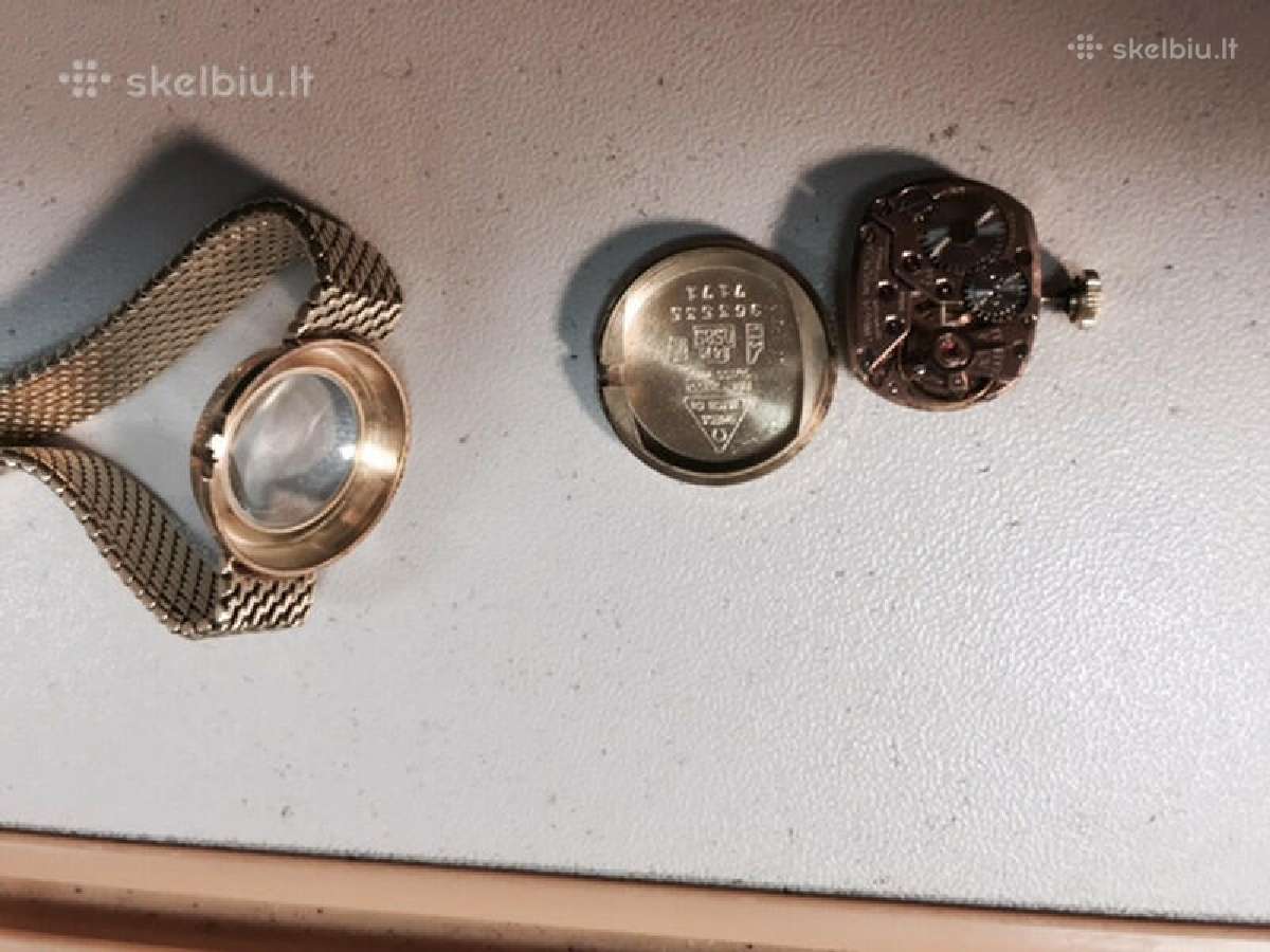 Mehaninis Omega moteriskas 585pr auksas - nuotraukos Nr. 16