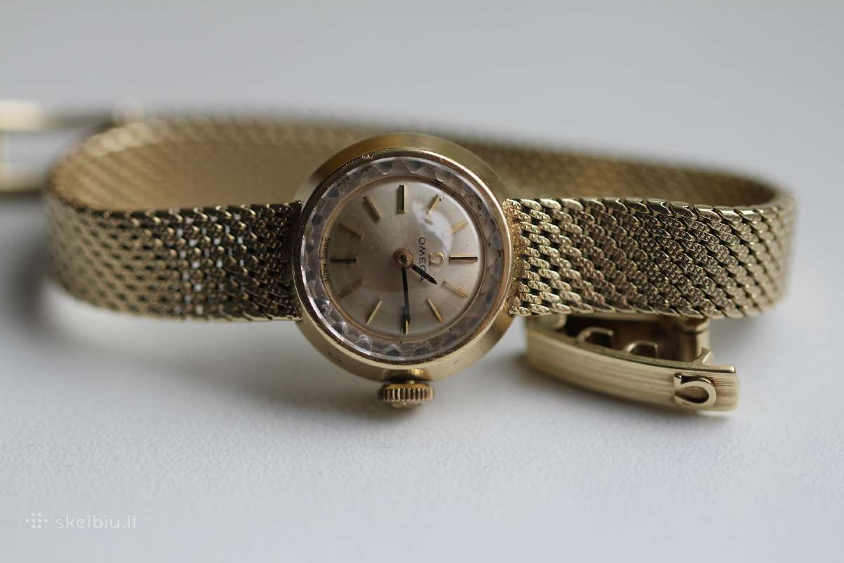Mehaninis Omega moteriskas 585pr auksas