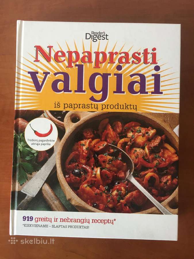 Knyga Nepaprasti valgiai