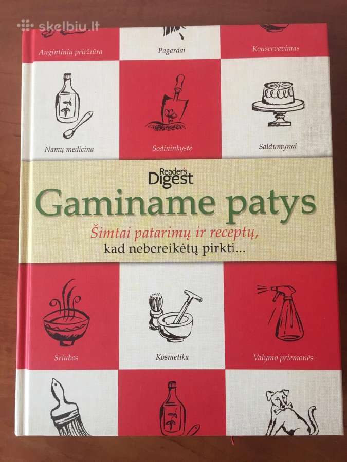 Knyga Gaminame patys. Šimtai patarimų