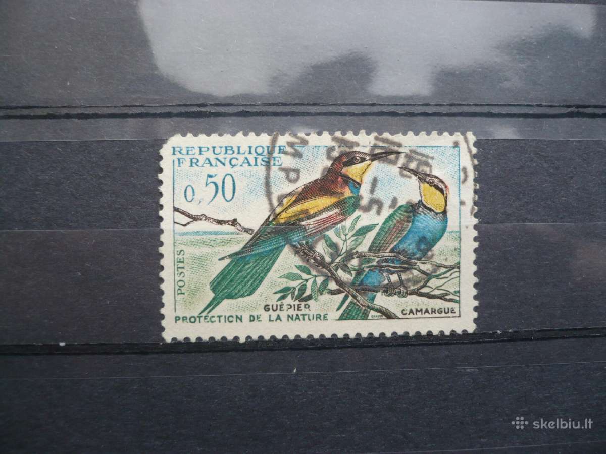 1960 m. Gamtos apsauga - paukščiai.