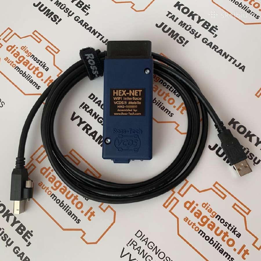 Vcds ir Odis prof. Audi/vw/skoda/seat diagnostika - nuotraukos Nr. 2