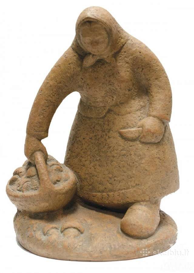 Skulptūra "Grybautoja" Bronislovas Zalensas