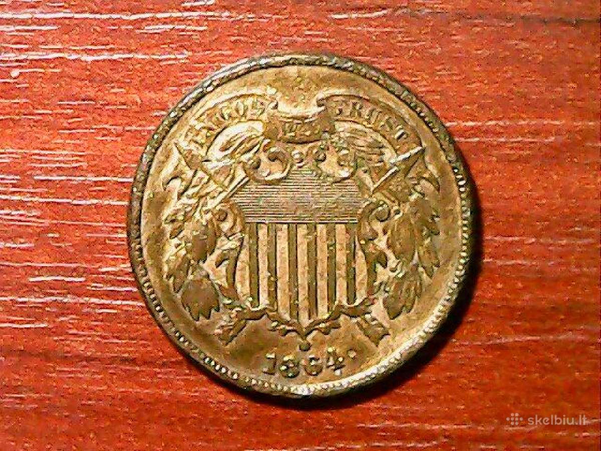 JAV 2 centai, 1864 - nuotraukos Nr. 2