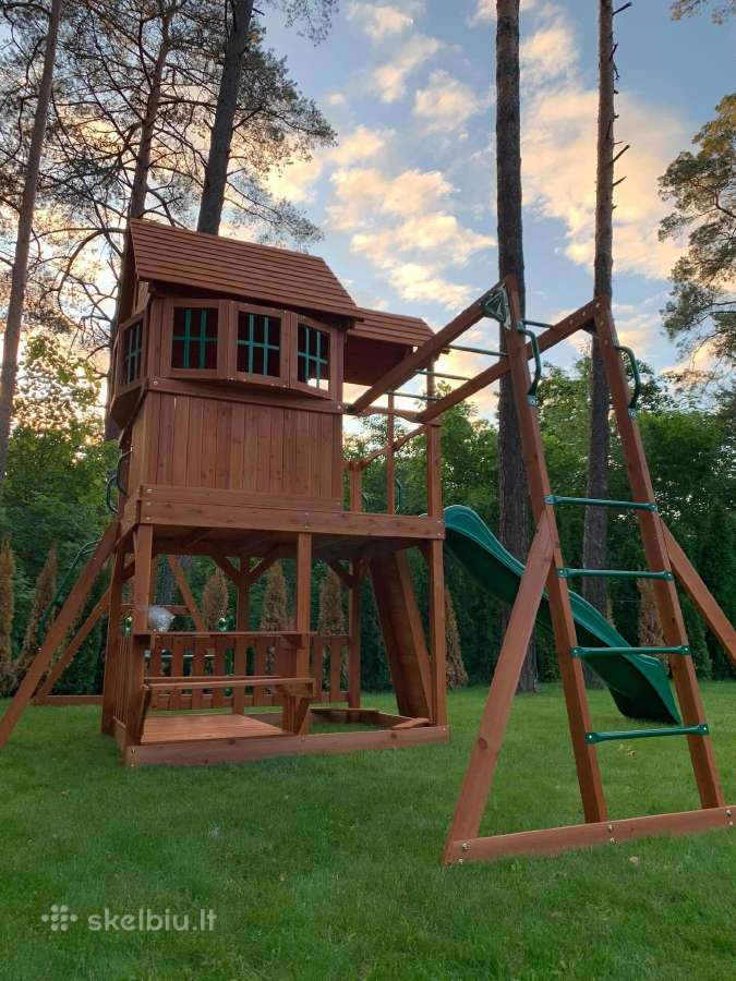 Vaikų žaidimo aikštelės laukui Woodlit kedras - nuotraukos Nr. 5