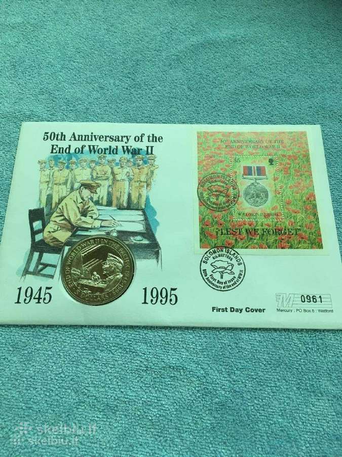 Moneta Solomon isl. 1995m. 5 dollars, cu-ni - nuotraukos Nr. 3