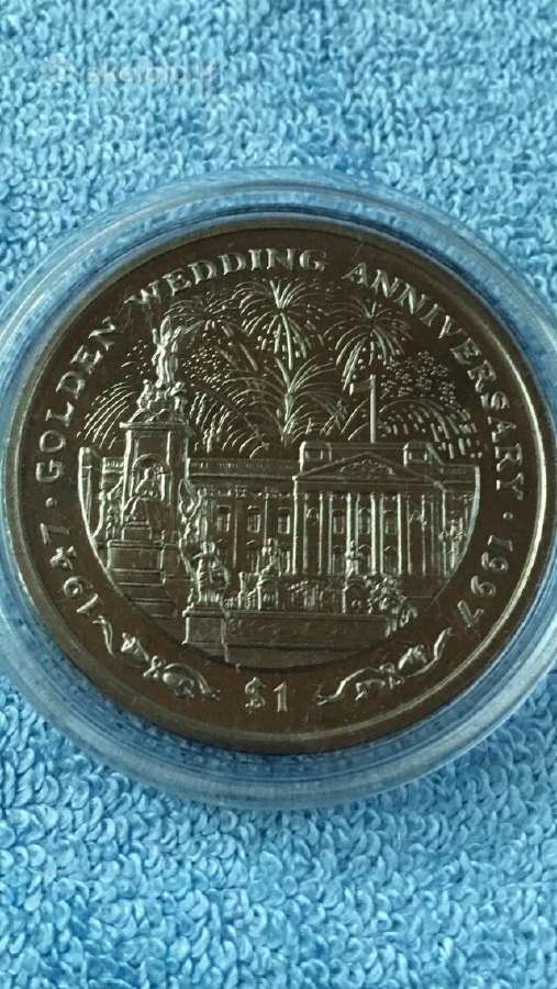 Moneta Sierra Leone 1997m. 1 dollar, cu-ni