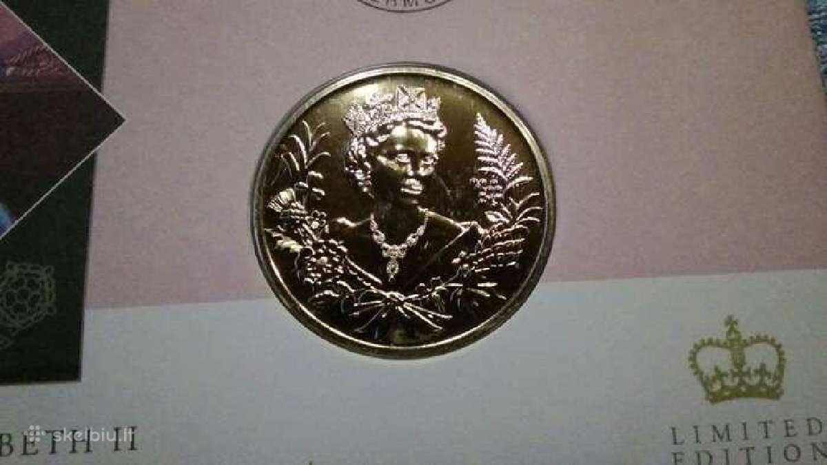 Moneta Pitcairn isl, 2012m, 2 dollars, cu-ni - nuotraukos Nr. 3