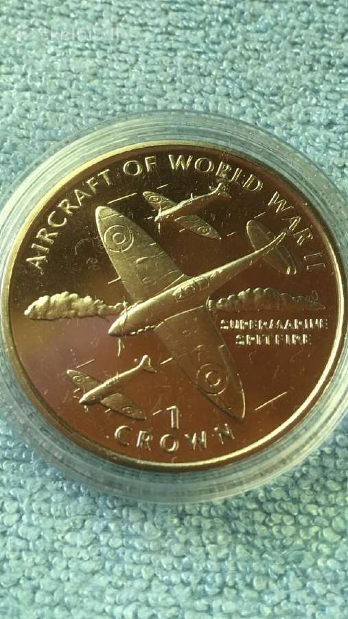 Moneta, Isle of Man, 1995m. 1 krona, cu-ni