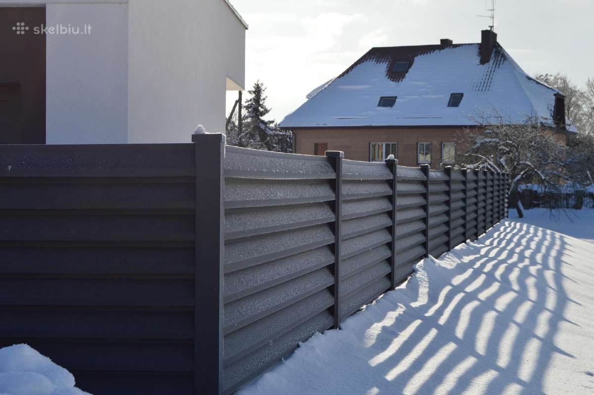 Skardinės tvoros per 5 d.d. storis 0.5mm/0.7mm. - nuotraukos Nr. 16