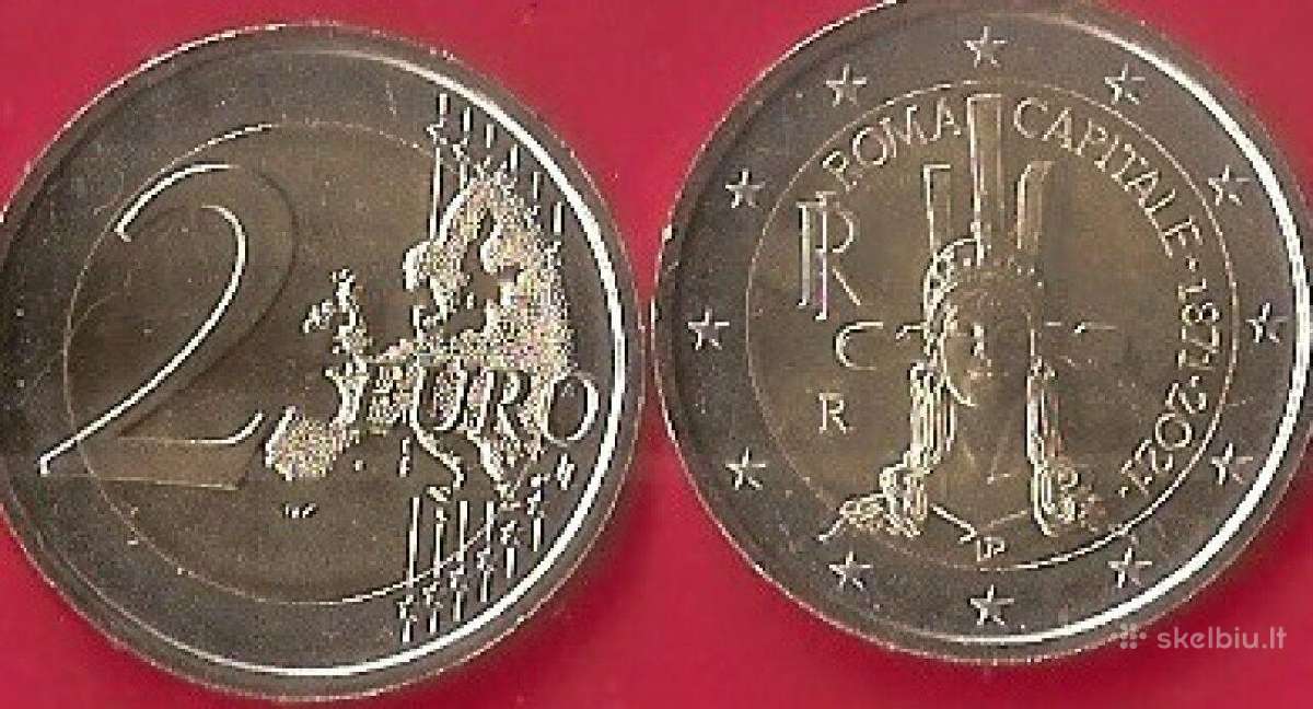 Italija 2021m.2€ roma Unc