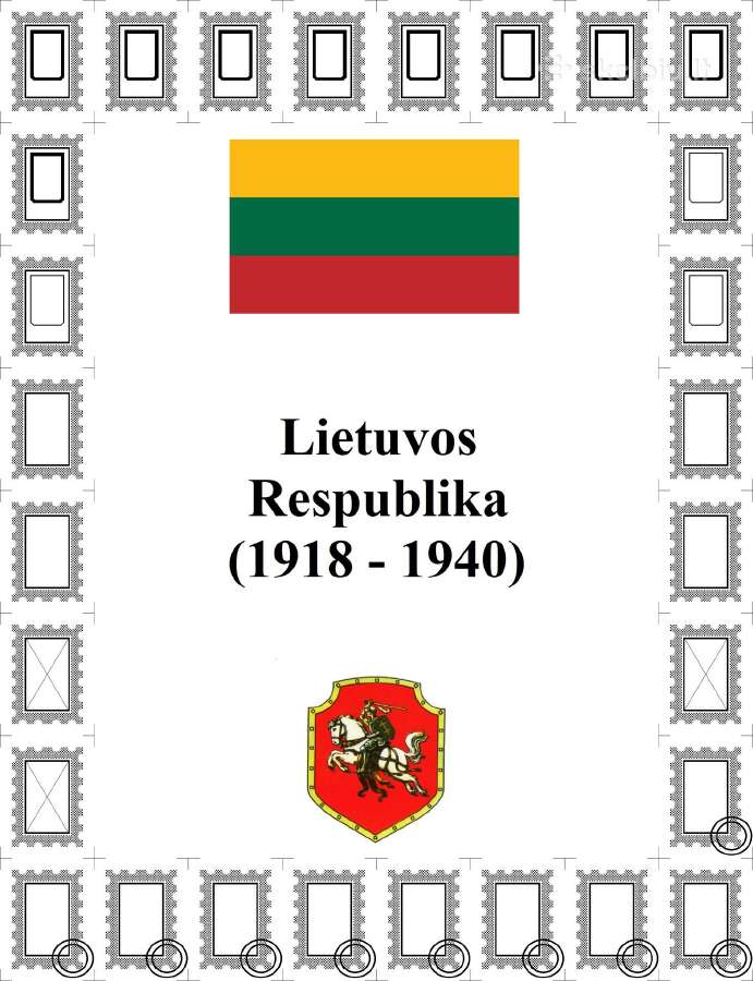 Užrašai Tarpukario Lietuvos pašto ženklams