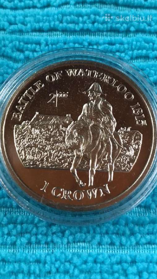 Moneta Isle of Man, 1999m. 1 krona, cu-ni