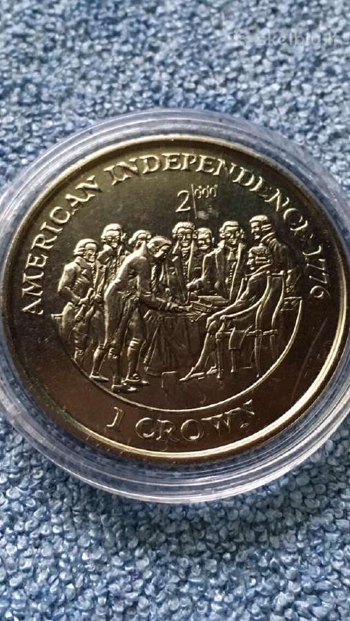 Moneta Isle of Man, 1998m. 1 krona, cu-ni