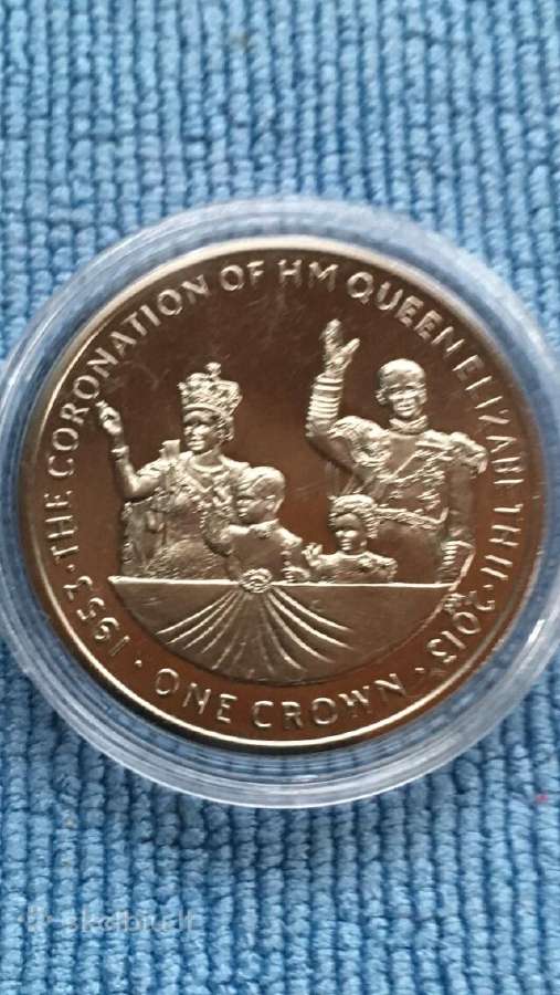 Moneta Isle of Man, 2013m. 1 krona, cu-ni