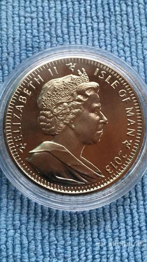 Moneta Isle of Man, 2013m. 1 krona, cu-ni - nuotraukos Nr. 2