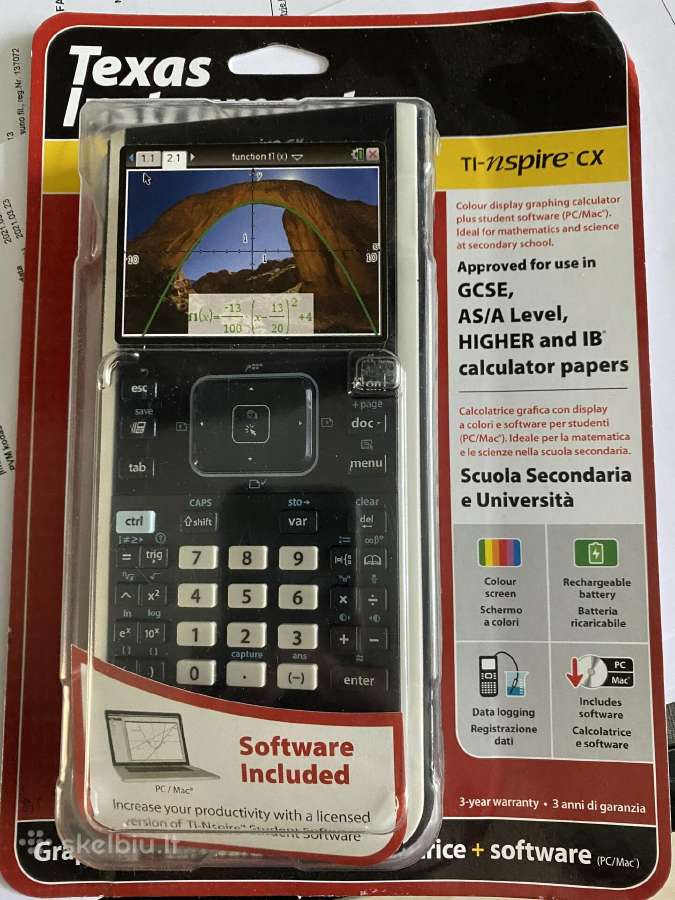 Texas Ti-84 Plus CE-t kalkuliatorius Pythonedition - nuotraukos Nr. 8