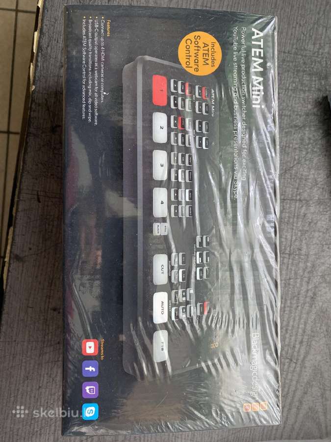 Blackmagic Atem Mini Pro Ultrastudio Mini Recorder - nuotraukos Nr. 9