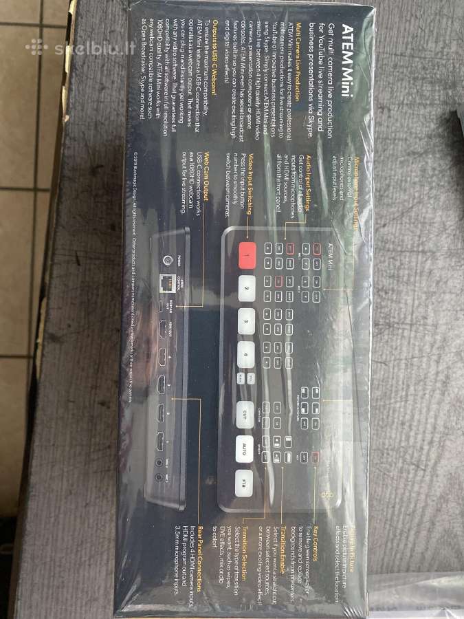 Blackmagic Atem Mini Pro Ultrastudio Mini Recorder - nuotraukos Nr. 10