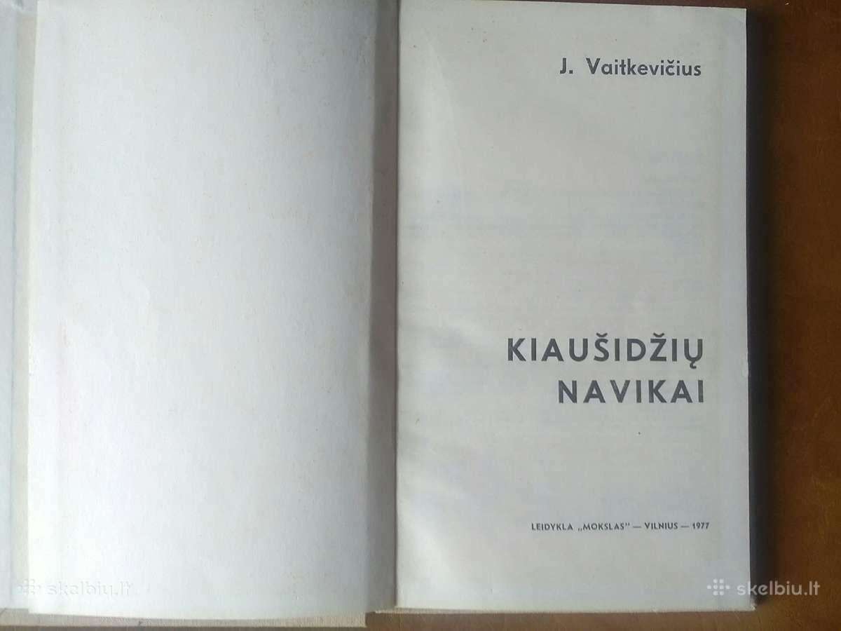 Kiausidziu navikai
