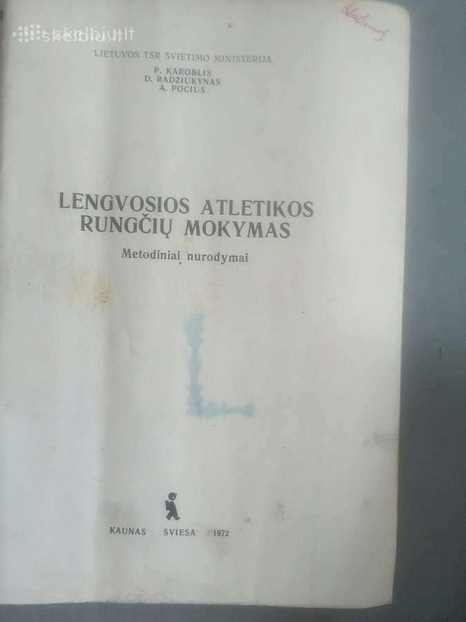 Lengvosios atletikos rungciu mokymas