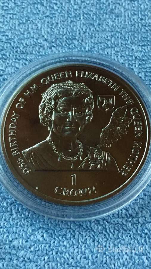 Moneta Isle of Man 1995m. 1 krona, cu-ni
