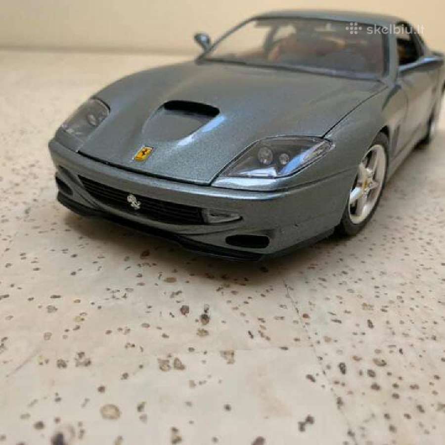 Ferrari 550 Maranello 1/18 modelis burago diecast - nuotraukos Nr. 2