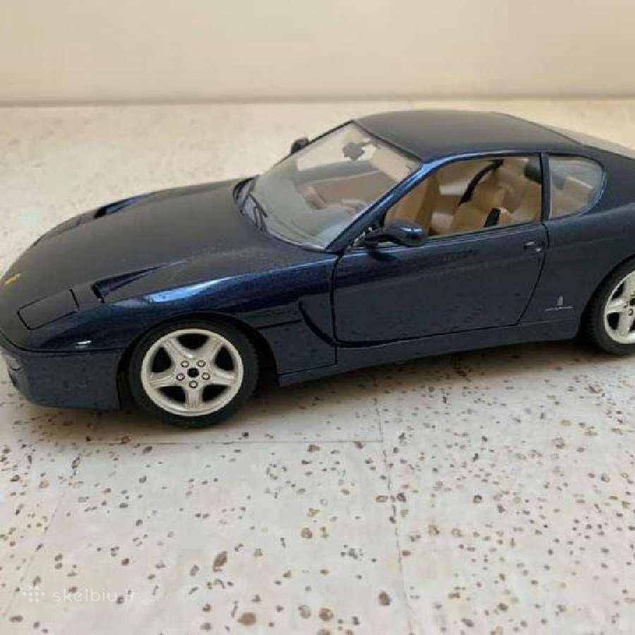 Ferrari 456 Gt 1/18 modelis modeliukas diecast - nuotraukos Nr. 2