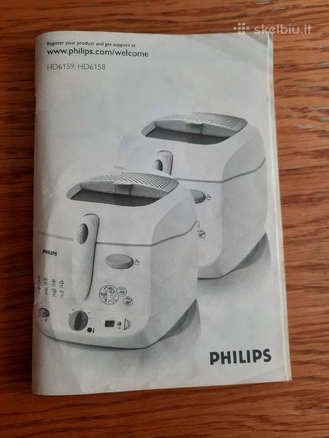 Philips fritiuryne Hd6159,hd6158 - nuotraukos Nr. 9