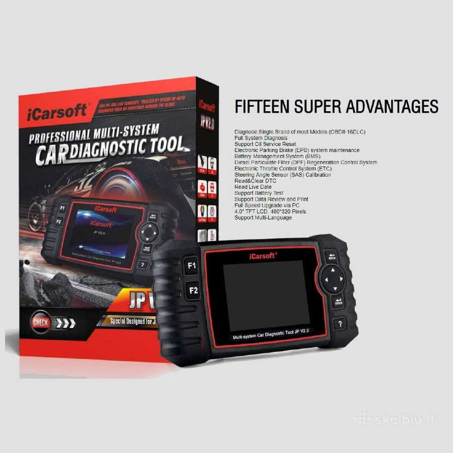 Automobilių diagnostikos įranga Obd check engine - nuotraukos Nr. 2