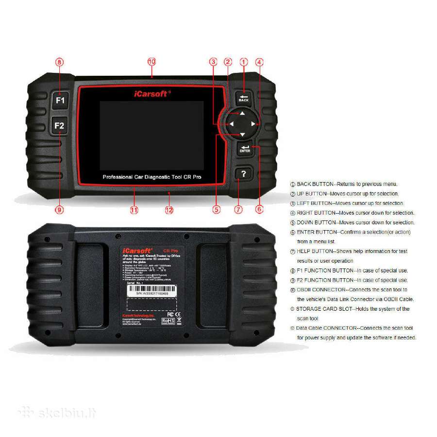 Automobilių diagnostikos įranga Obd check engine - nuotraukos Nr. 11