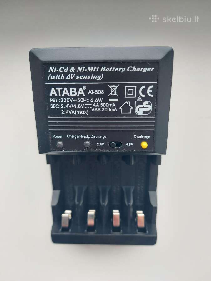 Akumuliatoriaus įkroviklis Ataba At-508 - nuotraukos Nr. 2