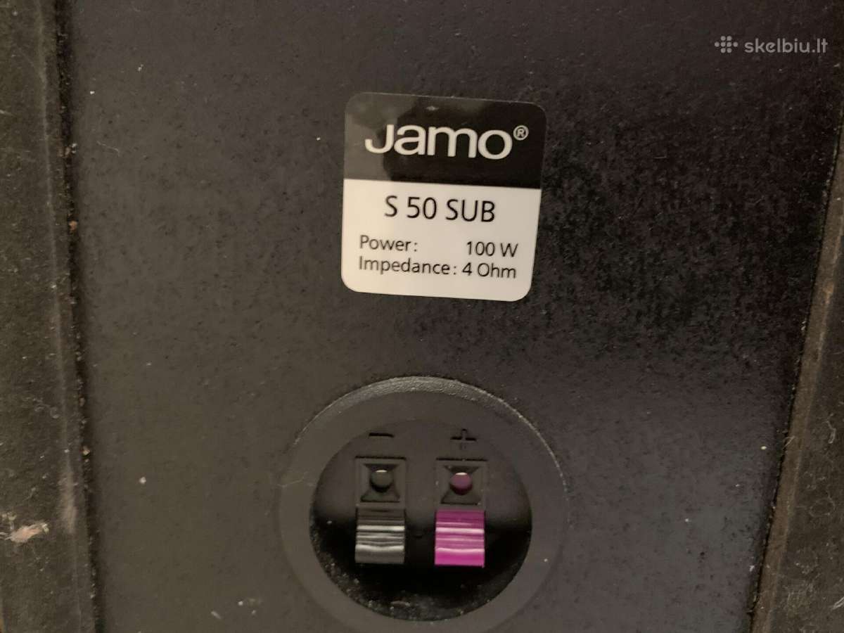 Jamo S Dvr 52 Dvd receiver, speaker, subwoofer - nuotraukos Nr. 5